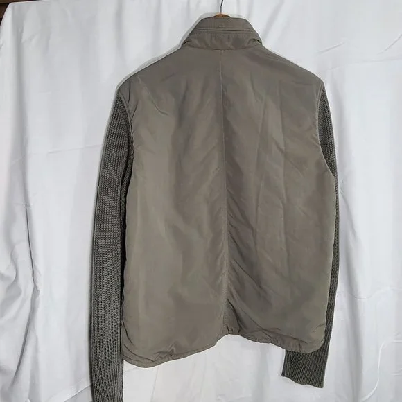 Theory Mixed Media Sweater Jacket